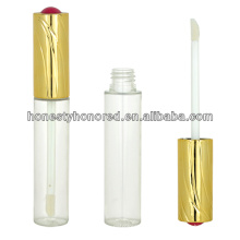 Golden Color Lip Gloss Makeup Your Logo Lipgloss Case